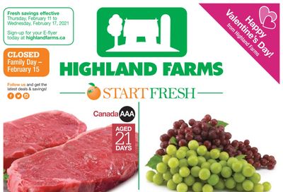 Highland Farms Flyer February 11 to 17