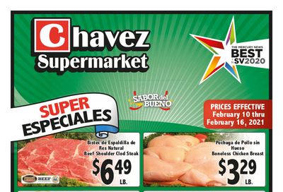 Chavez Weekly Ad Flyer February 10 to February 16, 2021