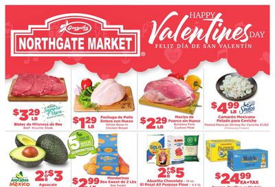 Northgate Market Valentine's Day Sale Weekly Ad Flyer February 10 to February 16, 2021