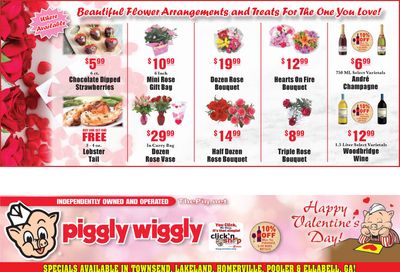 Piggly Wiggly (GA) Valentine's Day Sale Weekly Ad Flyer February 10 to February 16, 2021