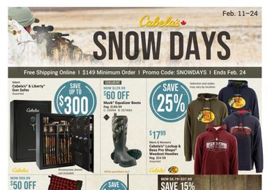 Cabela's Flyer February 11 to 24