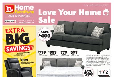 Home Furniture (Atlantic) Flyer February 11 to 21