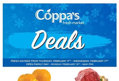 Coppa's Fresh Market Flyer February 11 to 17