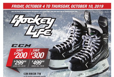 Pro Hockey Life Flyer October 4 to 10