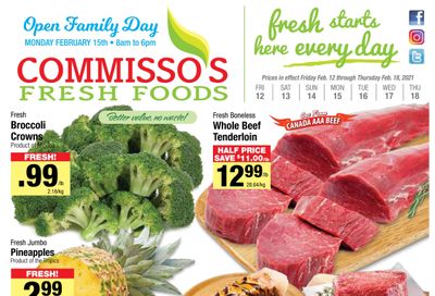 Commisso's Fresh Foods Flyer February 12 to 18