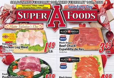 Super A Foods Valentine's Day Sale Weekly Ad Flyer February 10 to February 16, 2021