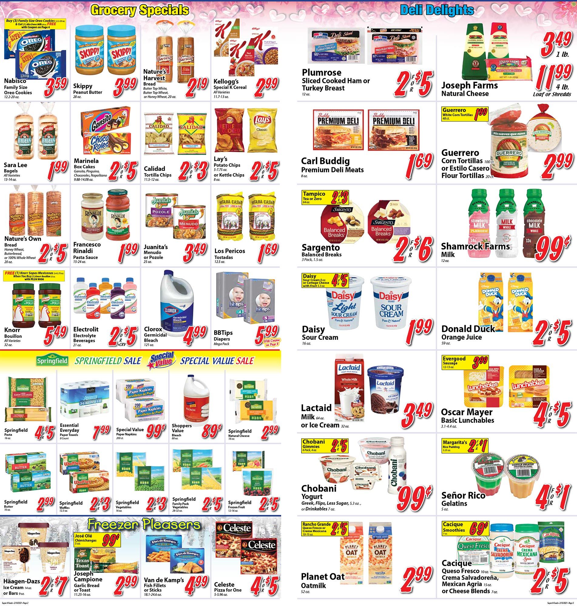 Super A Foods Valentine's Day Sale Weekly Ad Flyer February 10 to February 16, 2021