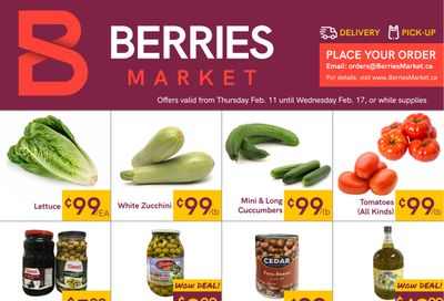 Berries Market Flyer February 11 to 17
