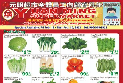 Yuan Ming Supermarket Flyer February 12 to 18