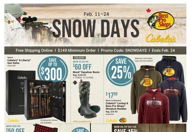 Bass Pro Shops Flyer February 11 to 24