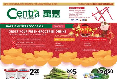 Centra Foods (Barrie) Flyer February 12 to 18