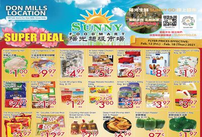 Sunny Foodmart (Don Mills) Flyer February 12 to 18
