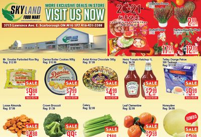 Skyland Food Mart Flyer February 12 to 18