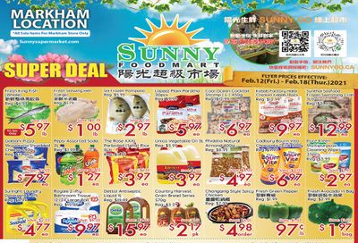 Sunny Foodmart (Markham) Flyer February 12 to 18