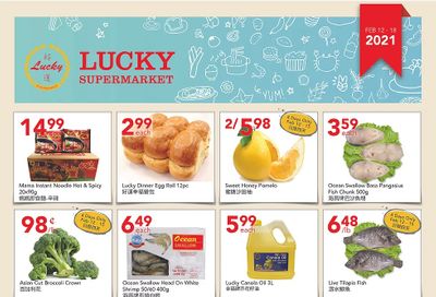 Lucky Supermarket (Edmonton) Flyer February 12 to 18