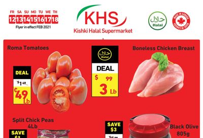 Kishki Halal Supermarket Flyer February 12 to 18