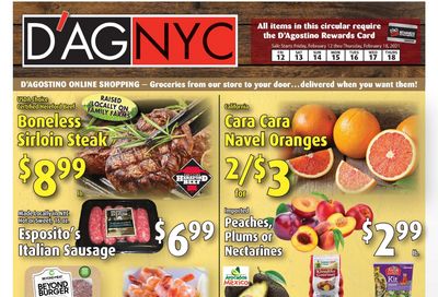 D'Agostino Valentine's Day Sale Weekly Ad Flyer February 12 to February 18, 2021