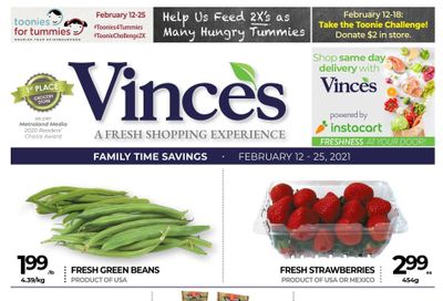 Vince's Market Flyer February 12 to 25