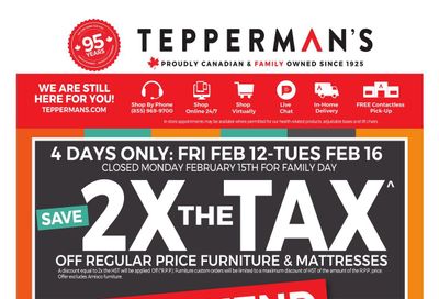 Tepperman's Flyer February 12 to 18