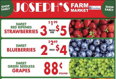 Joseph's Farm Market Flyer October 9 to 14