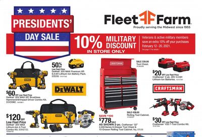 Fleet Farm Weekly Ad Flyer February 12 to February 20