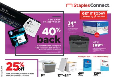 Staples Weekly Ad Flyer February 14 to February 20