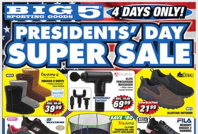 Big 5 Weekly Ad Flyer February 12 to February 15