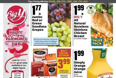 Big Y (MA) Weekly Ad Flyer February 11 to February 17