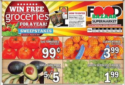 Food Bazaar (CT, NJ, NY) Weekly Ad Flyer February 11 to February 17