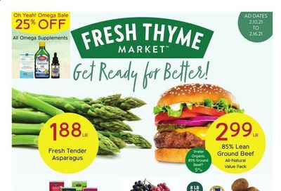 Fresh Thyme Weekly Ad Flyer February 10 to February 16