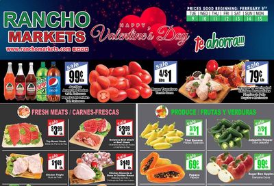 Rancho Markets Weekly Ad Flyer February 9 to February 15