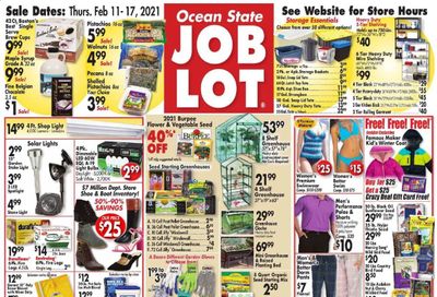 Ocean State Job Lot Weekly Ad Flyer February 11 to February 17