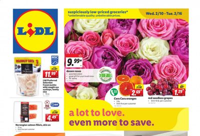 Lidl Weekly Ad Flyer February 10 to February 16