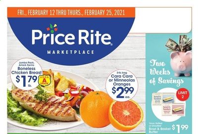 Price Rite (CT, MA, MD, NH, NJ, NY, PA, RI) Weekly Ad Flyer February 12 to February 25