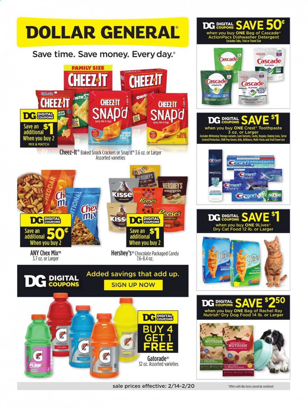 Dollar General Weekly Ad Flyer February 14 to February 20