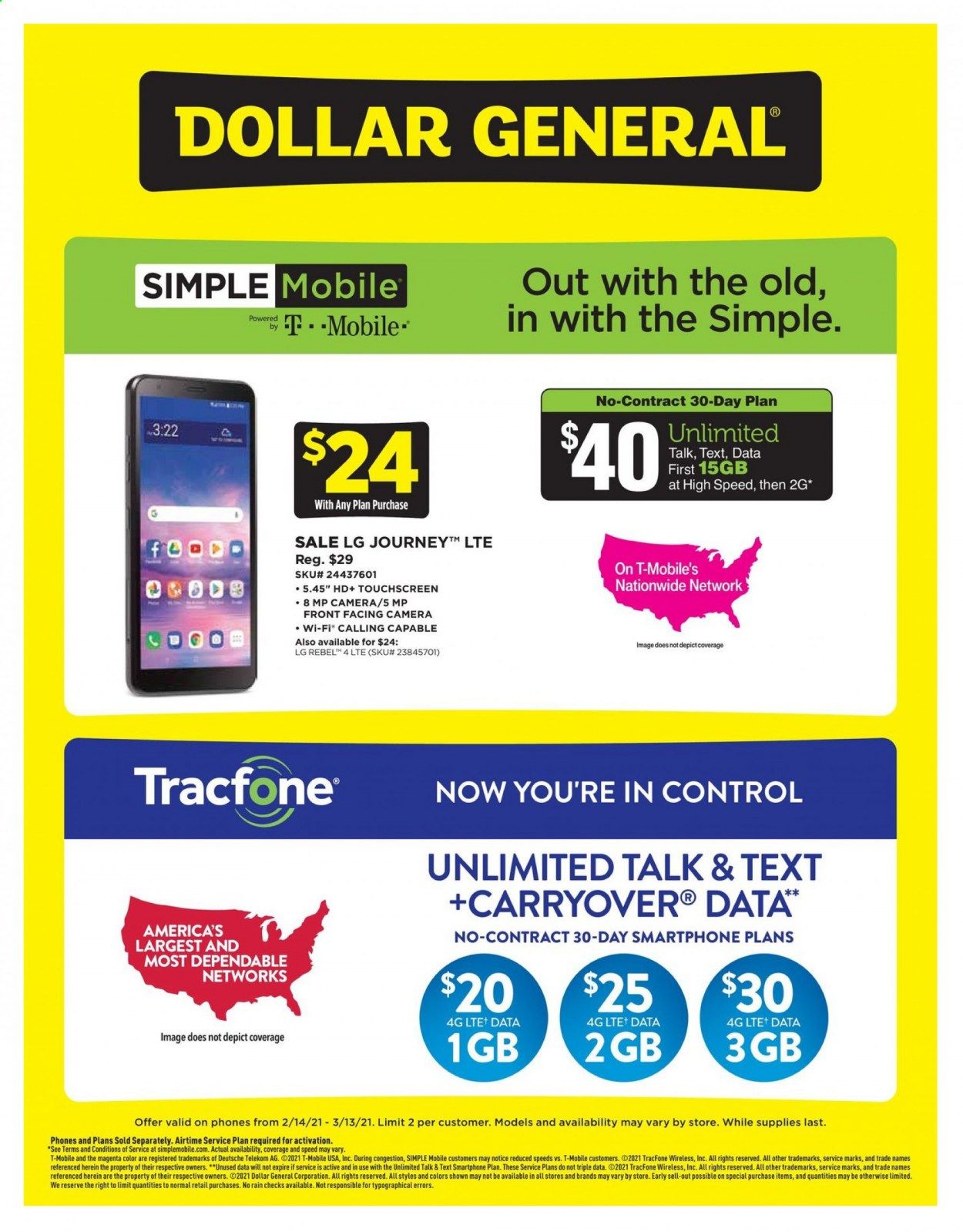 Dollar General Weekly Ad Flyer February 14 to March 13