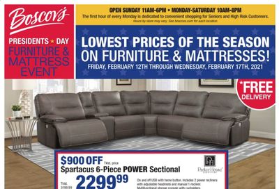 Boscov's Weekly Ad Flyer February 12 to February 17