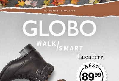 Globo Shoes Flyer October 9 to 20