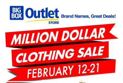 Big Box Outlet Store Flyer February 12 to 21
