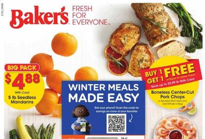 Baker's Weekly Ad Flyer February 17 to February 23