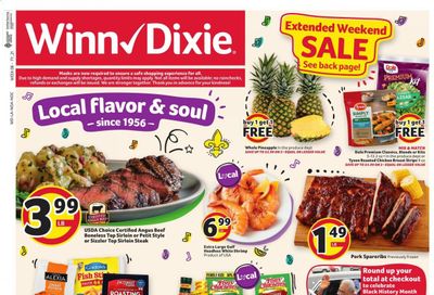 Winn Dixie (AL, FL, GA, LA, MS) Weekly Ad Flyer February 17 to February 23