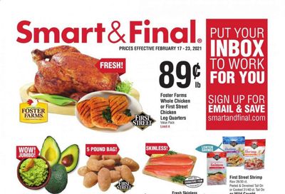Smart & Final (AZ, CA, NV) Weekly Ad Flyer February 17 to February 23
