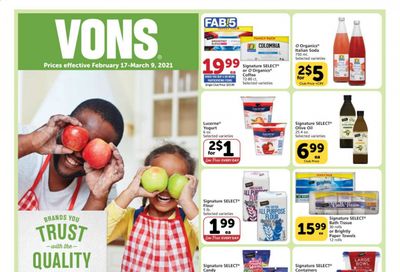 Vons (CA, NV) Weekly Ad Flyer February 17 to March 9