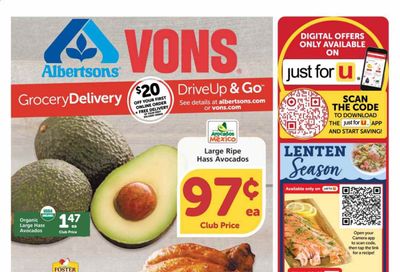 Vons (CA, NV) Weekly Ad Flyer February 17 to February 23