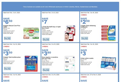Costco (BC, AB, SK & MB) Weekly Savings February 3 to 9