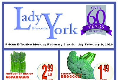 Lady York Foods Flyer February 3 to 9