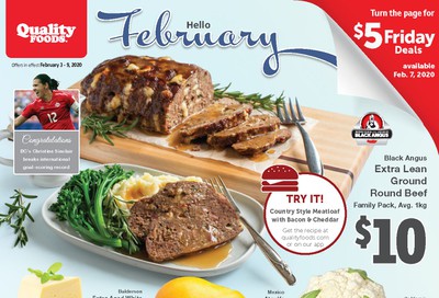 Quality Foods Flyer February 3 to 9
