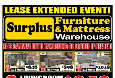 Surplus Furniture & Mattress Warehouse (Owen Sound) Flyer February 4 to 24