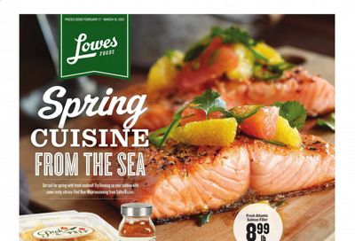 Lowes Foods Weekly Ad Flyer February 17 to March 16
