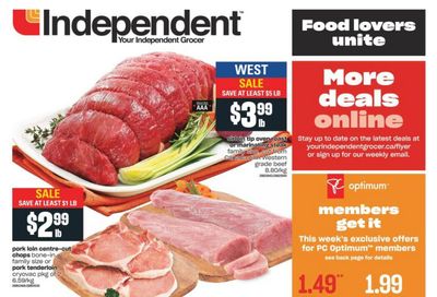 Independent Grocer (West) Flyer February 18 to 24